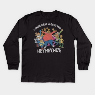 Fat Albert - Hey Hey Hey Kids Long Sleeve T-Shirt